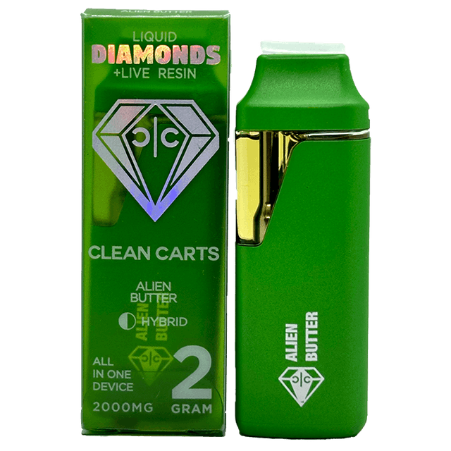 buy clean carts alien butter disposable cannabis vape online