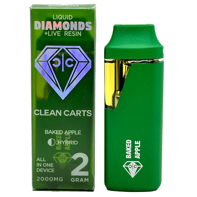 buy clean carts baked apple disposable cannabis vape online