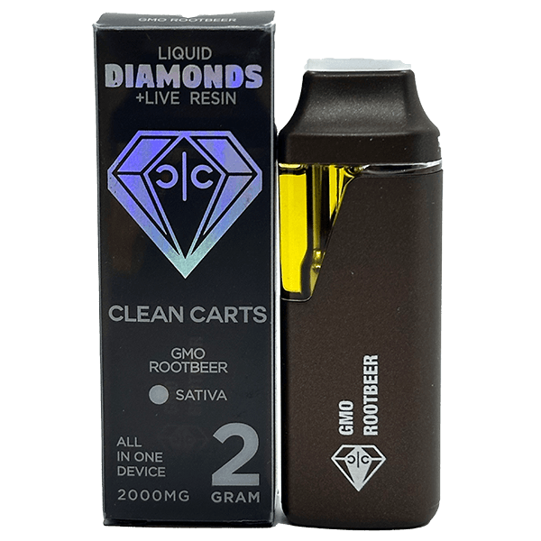 buy clean carts gmo rootbeer disposable cannabis vape online