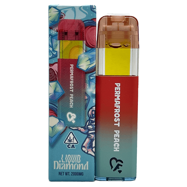 buy favorites permafrost peach disposable cannabis vape online