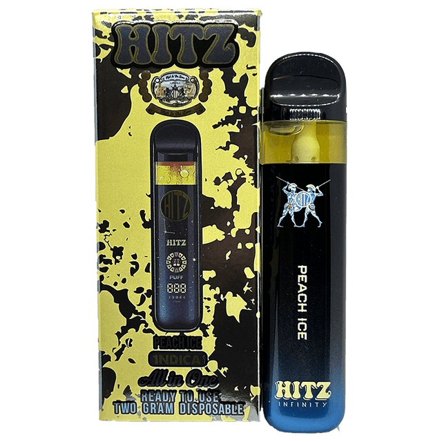 buy hitz peach ice disposable cannabis vape online