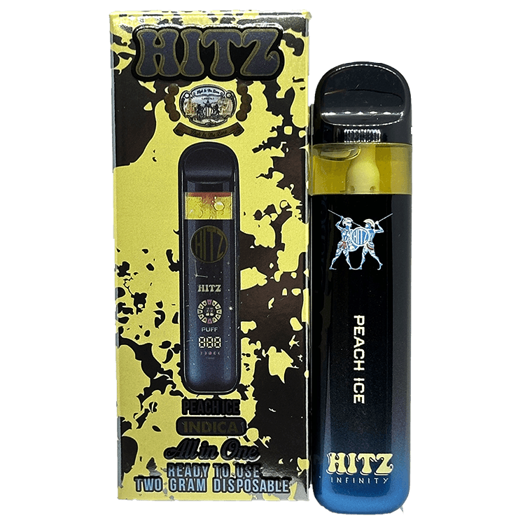 buy hitz peach ice disposable cannabis vape online