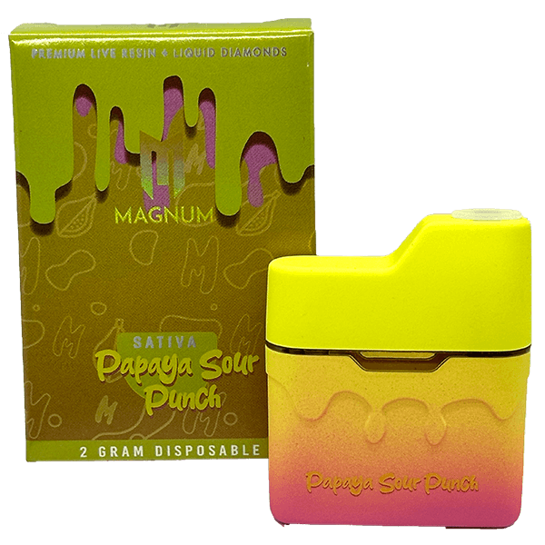 buy magnum papaya sour punch disposable cannabis vape online