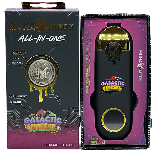 buy muha meds galactic diesel disposable cannabis vape online