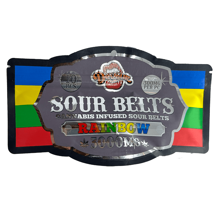buy sour belts rainbow cannabis edibles online
